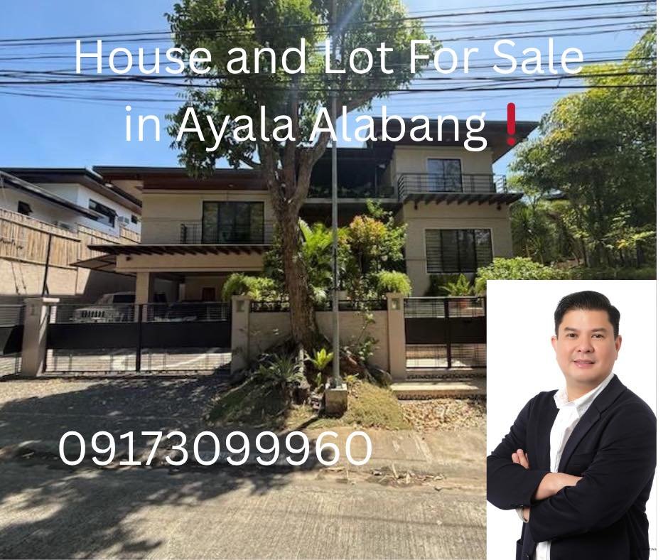 Luxury 5BR House and Lot with Pool for Sale in Ayala Alabang Village, Muntinlupa City