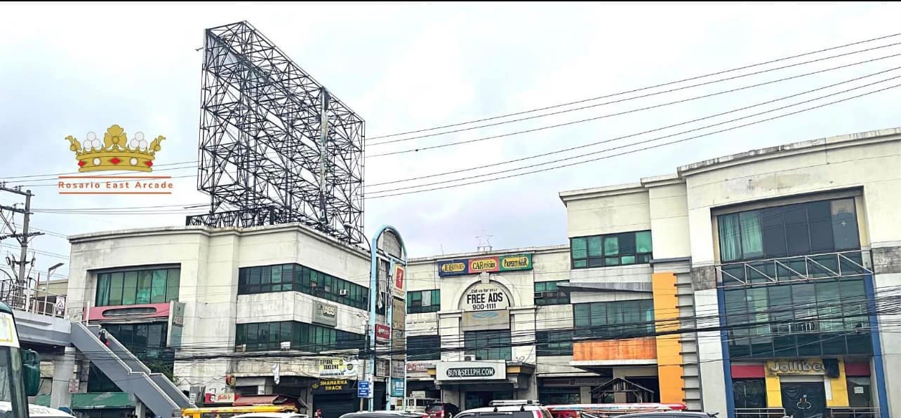 Rosario East Arcade Commercial Lot with 3-Storey Building for Sale in Rosario, Pasig City