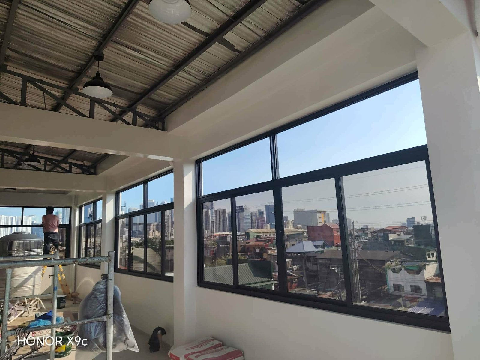 Commercial RoofDeck Space with view of Makati Skyline for Rent!